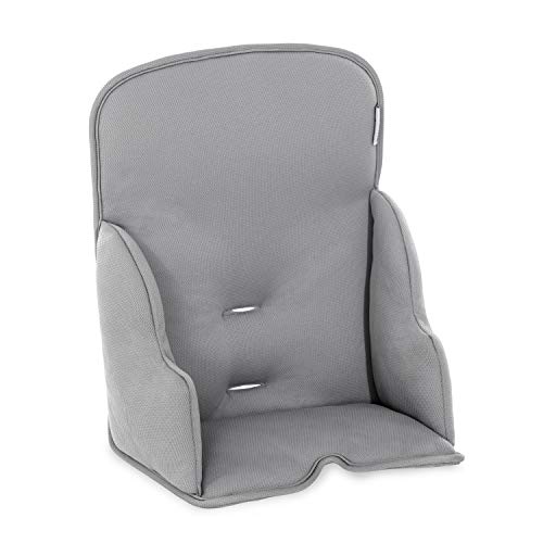 Hauck Alpha Tray 3in1 Set, tiefenverstellbares Essbrett mit herausnehmbarem Tablett, grau & Alpha Cosy Comfort Sitzverkleinerer ab 6 Monate, grau, 667866