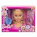 Barbie Doll Styling Head, Blonde Hair with 20+ Hair Styling Accessories Including Star & Butterfly Color Change Hair Clips