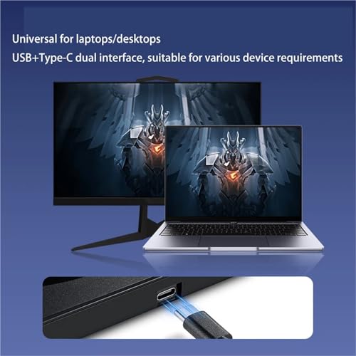 Lector CD DVD externo USB y Tipo C GP70 Pro con interfaz dual para grabar y leer discos 3