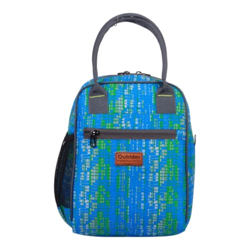 Image of Outrider Polyester Jumbo Lunch Bag,Lunch Bag for Office Men, Women and Kids, Quality Tiffin Bag for School, Picnic, Work, Carry Bag for Lunch Box, 12 litres,