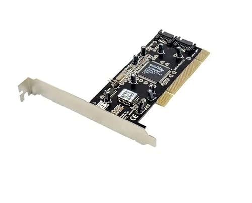PCI to 2-Port SATA RAID Controller Card Sil3112