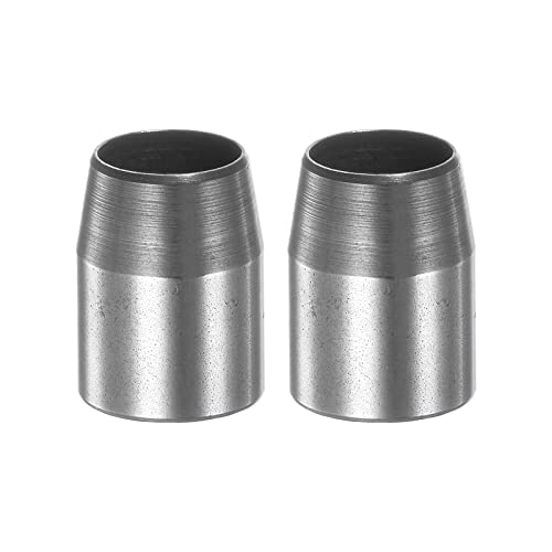 HARFINGTON 2pcs Leather Round Hole Punch Dies 10mm Circular Cutting Punching Die Hollow Tool for Handmade DIY Leather Craft