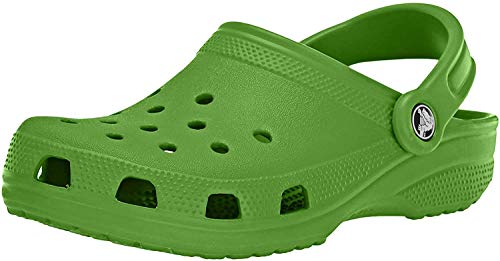 Crocs Classic Clog Zuecos, Unisex Adulto, Verde (Parrot Green), 38/39 EU