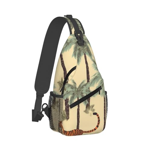 Mochila Pequeña Tipo Bandolera Negra para Senderismo