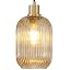 2 Pack Brushed Gold + Amber Glass