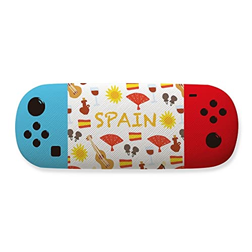 Étui de rangement pour lunettes de musique cadeau idéal thème flamenco espagnol
