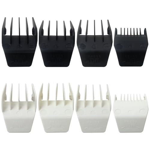 Zafina-UP New 8x Comb Cutting Guide Replacement Fits for Wahl Echo, 1/8
