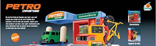 Brinquedo Posto de Gasolina C/Lava Rápido e Conveniência