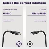 65W USB C Ładowarka Dotyczy Surface Pro 11 10 9 8 7+ 7 Microsoft Surface Pro X 1796 1769 1800, zgodny Nintendo Switch Huawei Matebook HP Spectre Typ C zasilacz adapter kabel ładujący