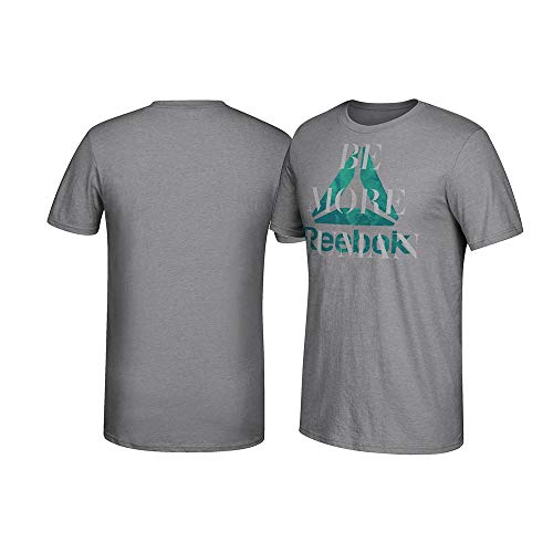T-shirt Reebok Crossfit Be More Human gris pour l'entraînement