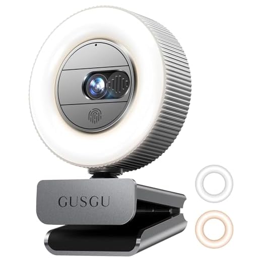 GUSGU G910 2K Quad HD Webcam