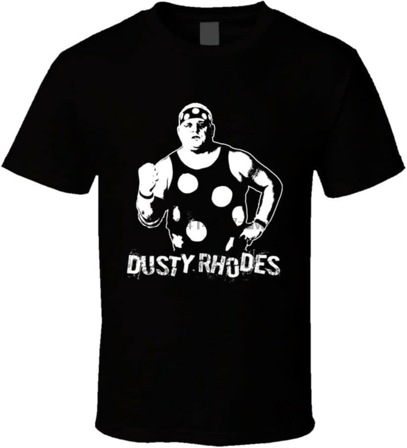 MAOZEEN Dusty Rhodes Legends of Wrestling Retro T Shirt