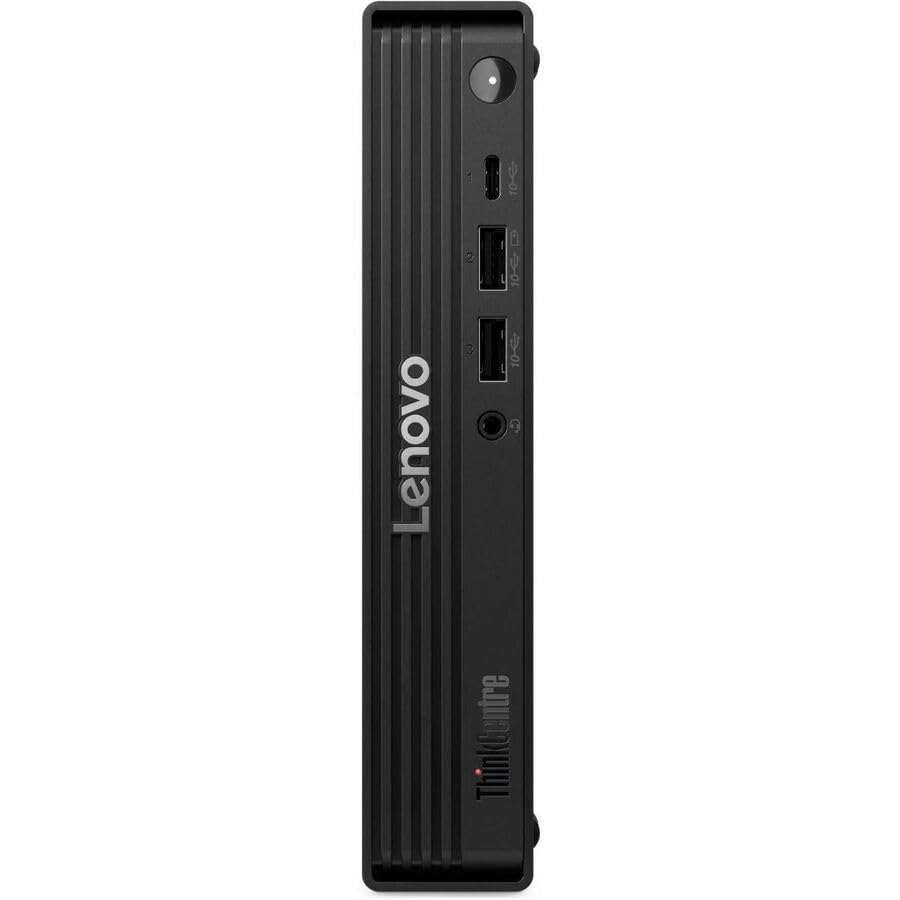Image of Lenovo ThinkCentre M70q Gen 6 13A40027US Desktop Computer - Intel Core Ultra 5 225T - 32 GB - 512 GB SSD - Tiny - Black