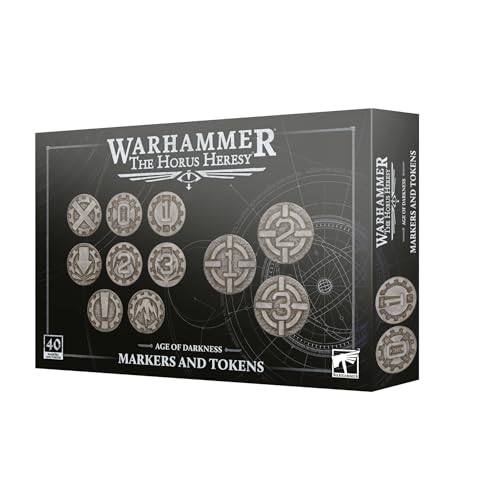 Horus Heresy jetons Warhammer pour suivre facilement les états de vos unités