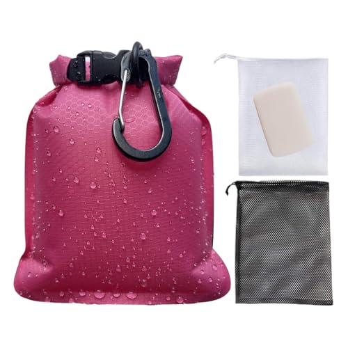 Bolsa para Jabón - Bolsa De Almacenamiento para Jabón De Baño con Malla | Accesorios Impermeables para Baño y Gimnasio - para Viaje Gimnasio Camping