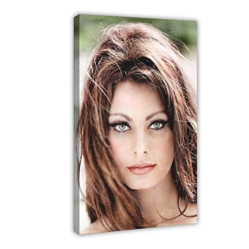 Toile murale Sophia Loren 60*80cm impression haute définition