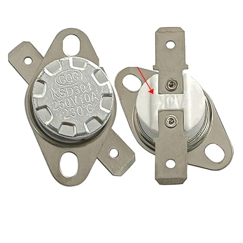 2/5/10 �T�[���X�^�b�g KSD302/KSD301 �Z���~�b�N 160C 180C 190C 200C 220C 240C 260C 280C 300C 320C 350 �x 10A250V �m�[�}���N���[�Y(10PCS,165C-ceramics