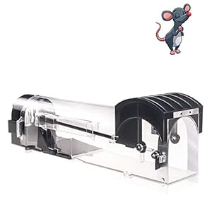 Humane Mouse Trap, 32 cm Enlarged Smart Mouse and Rodent Trap, No Kill The Mice, Pets & Children Friendly, Like a Real…