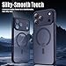 Symcele Designed for iPhone 17 Pro Max Case, Compatible with MagSafe, [Camera Protection] [15FT Military Drop Protection] Shockproof Translucent Matte Anti-Slip Phone Case, 6.9