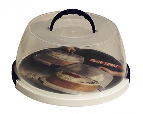 Plast Team Gdynia Taartdoos rond met handvat, wit, eenheidsmaat