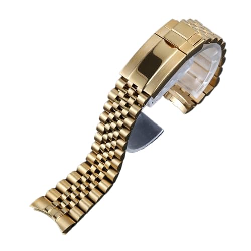 Sangle acier 20mm bracelet montre bicolore compatible Daytona - 6