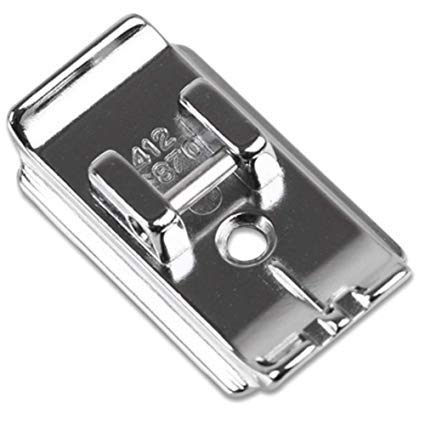 ZITZAGSTORM 4126870-45 Consealed Invisible Zipper Presser Foot for Husqvarna Viking Group 1,2,3,4,5,6,7 Sewing Machine - 4126870-45