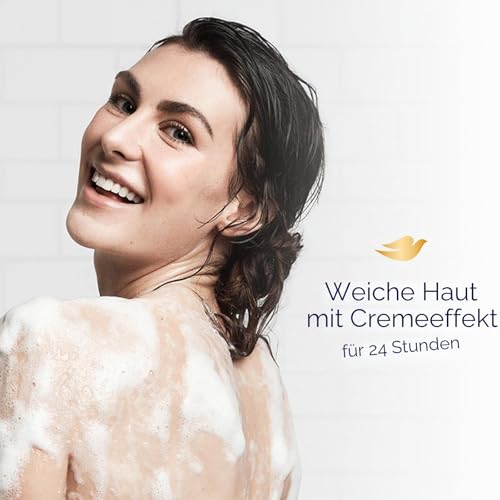 Dove Duschgel Intensive Pflege, Feuchtigkeitsspendendes Duschbad, Sanfte Formel für das Hautmikrobiom… – Ansicht 6