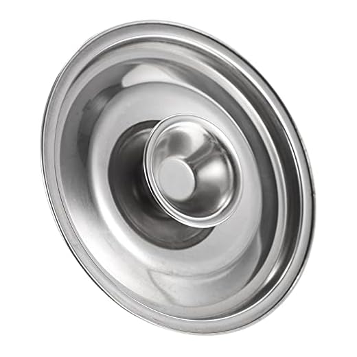 Hemoton 10Cm Rostfritt Stål Kryddat Pottlängd Oljebehållare Täcker Socker Skål Lock För Förvaring Burk Krydda Krukor