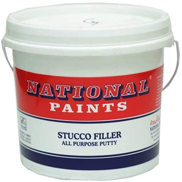 National Paint Stucco Filler All Purpose Putty Galon - 3.6 Ltr
