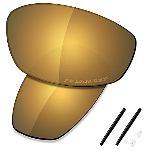 Image of SAUCER Premium Replacement Lenses & Rubber Kits for Oakley Whisker OO4141 | UV400 Protection, Anti-Scratch, Precise Fit