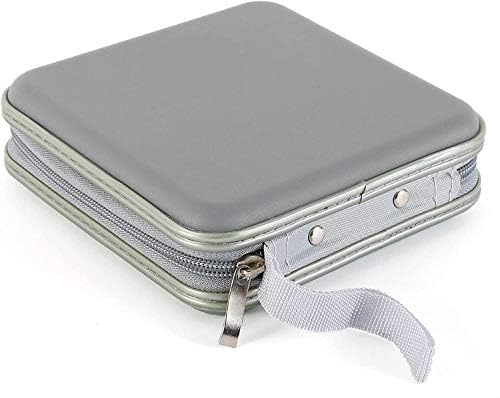 40 Capacity CD DVD Case Wallet Cover Carry Case Portable Storage Organiser Bag  BLUE