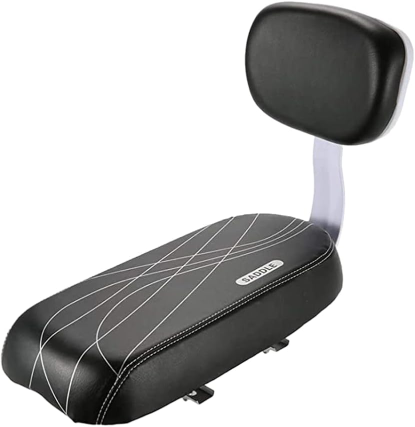 BESPORTBLE Portable Kids Bike Rear Saddle Comfortable Back Support Detachable Easy to Install Universal Bike Attachment Safe for Kids