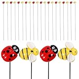 Uniques et attrayants : ces adorables tuteurs de jardin en forme d’abeille et de apportent une touche ludique à votre jardin, rehaussant son esthétique et créant une ambiance joyeuse. décoration sur le thème des . tuteur décoratif pour jardin