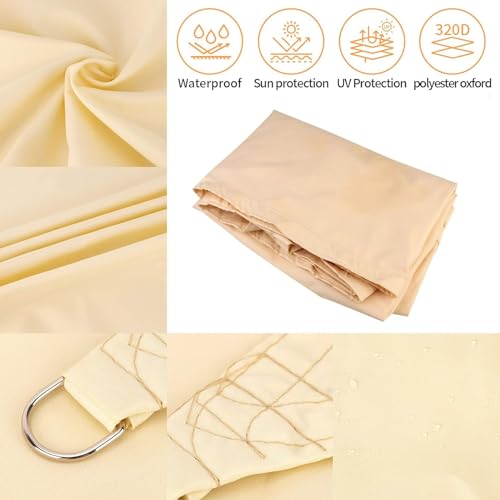 Voile d'ombrage anti UV pour bloquer le soleil sur votre terrasse - 5