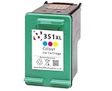 Couleur 351XL à haut rendement – Comprend : 1 cartouche d'encre couleur 351XL reconditionnée, offrant plus d'impressions que les cartouches standard et un excellent rapport qualité/prix pour l'impression quotidienne à la maison ou au bureau.