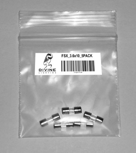 5 Qty. 3.6X10Mm 2.5A Fast Blow Fuse Fa 2.5 Amp 250V Mini Micro #TOP3