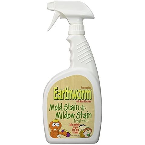 Earthworm Mold Stain and Mildew Stain Treatment - Natural and Family-Safe - 22 oz Cover