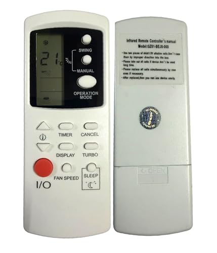 Image of Ehop GZ01-BEJ0-000 Compatible Remote Control for Haier AC AC-190
