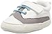 Sterntaler Baby-Schuh mit Klettverschluss und rutschfesten Sohlen für Jungen, Alter: 6-9 Monate, Größe: 18, Farbe: Grau (Steingrau), Art.-Nr.: 2301813