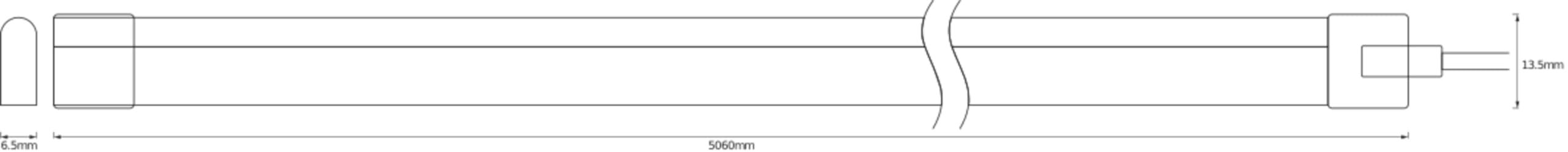 Ledvance LED Lichtschlauch für Innen und Außen, 5 Meter Länge, als Wohnraum- oder Gartenbeleuchtung, flexibel und biegsam, 23W, RGB-Farben per Fernbedienung änderbar, Schutzart IP65, NEON DIGITAL FLEX