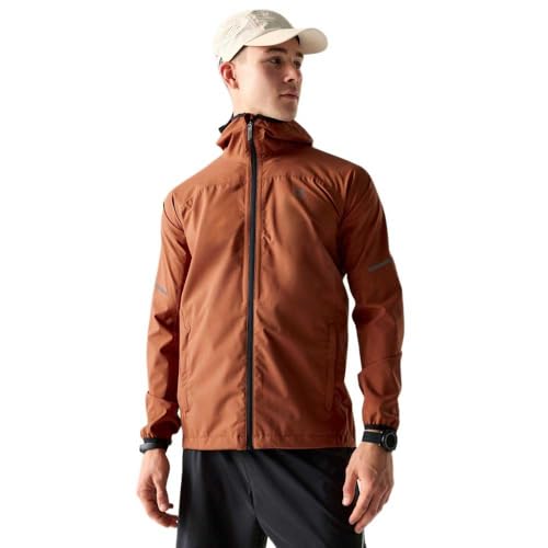 Chaqueta de hombre impermeable y transpirable cortavientos para montaña