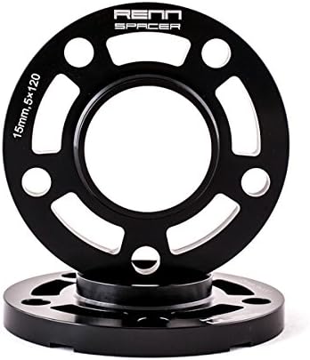 Wheel Spacers with Bolts for BMWs E36 E46 E60 E63 E64 E90 E92 318i 323i 325i 328i 330i 335i 525i 545i Z3 Z4 Z8 M3 M5 2 Pieces 15MM 5x120