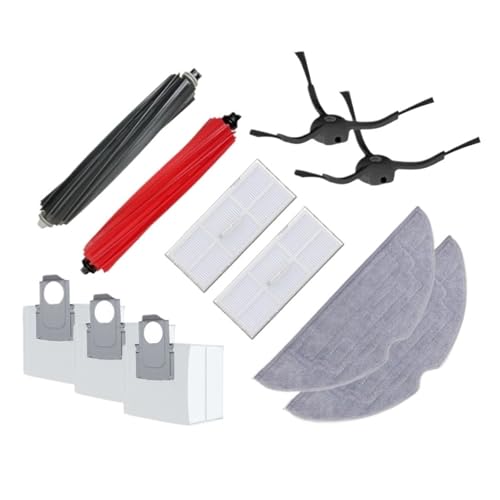 Compatible for Roborock S8 Pro Ultra Accessory of Washable Filter Main/Side Brush Mop Dust Bag Robot Vacuum Cleaner Parts Optional(Side Brush 2pc)