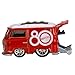 KOOL Kombi VW Volkswagen MATTEL 80 - Die Cast 1:64 Scale - Length 7 cm - JBL68 - Pop Culture Series