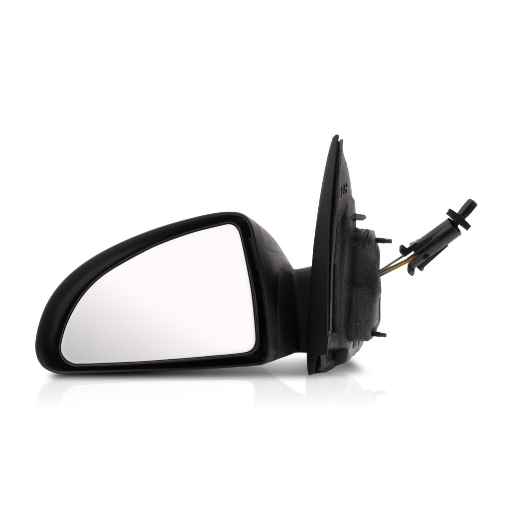 for chevy cobalt 2005 2006 2007 door mirror driver side | manual | remote | sedan | textured | replacement for 15943878 | gm1320310