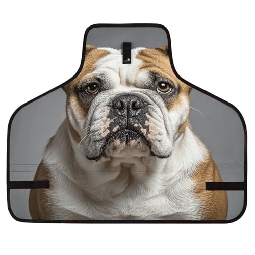 Delantal de Trabajo Multibolsillos English-Bulldog