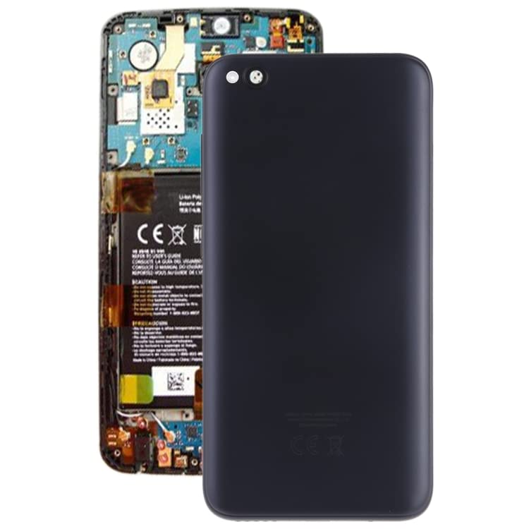 Repuesto de tapa trasera de batería para Xiaomi Redmi Go negro con llaves