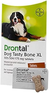 Drontal Plus XL Flavour Wormer, Single tablet