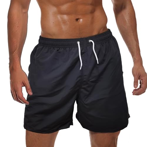 Sun Ora Men's Swim Trunks Quick Dry Swim Shorts,Mesh Layer Beach Swimming Board Shorts Casual Sports Lightweight Swimsuit with Mesh Pockets 5inch