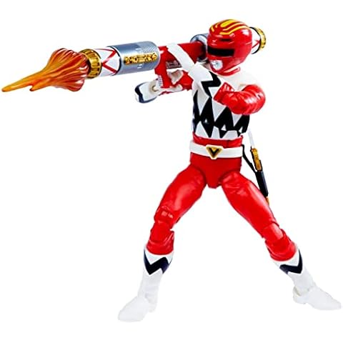 Power Rangers Lost Galaxy Red Ranger Action Figure Cover